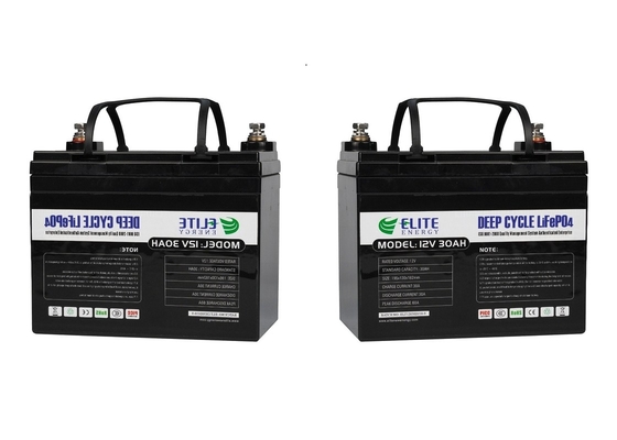 12V recargable 30Ah Li Ion Battery portátil para EV/el ESS/solar