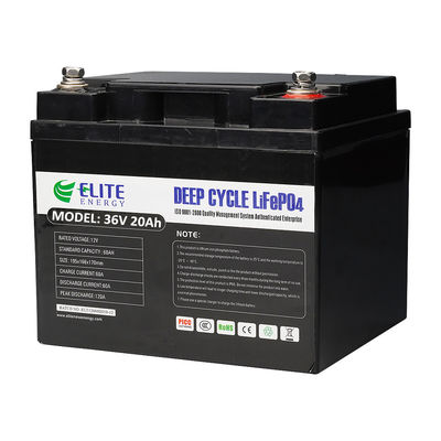 CE Li Phosphate Battery RS485 IP67 36V 20Ah Li Ion Battery del OEM