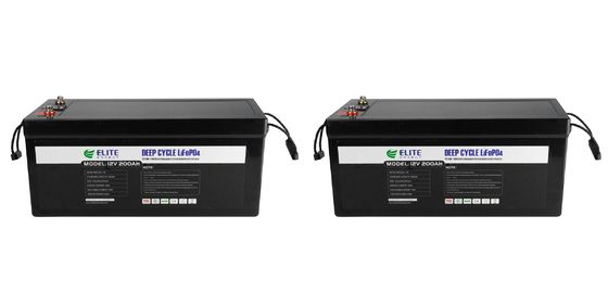 Seguridad de la batería de la caravana 2560Wh 200Ah 12V LiFePO4 del fosfato alta
