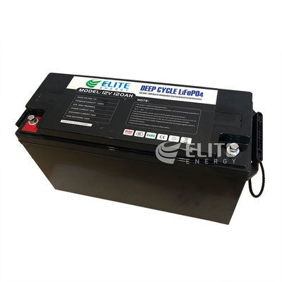 Palmo de reserva de la larga vida de la batería del fosfato 1536Wh 12V 120Ah rv LiFePO4