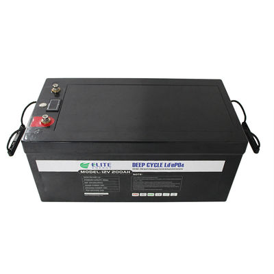 litio Ion Battery Pack de la batería 12.8V 200Ah de 2560Wh 12V LiFePO4