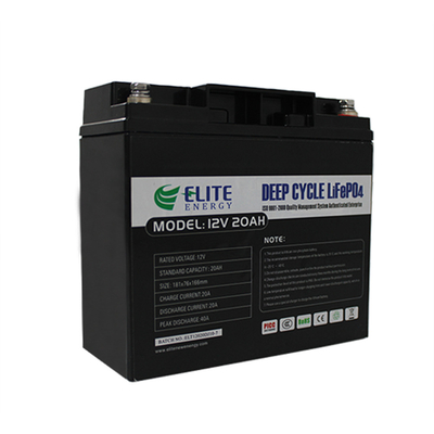 Litio real Ion Battery Pack de la capacidad 12.8V 20Ah con autodescarga baja